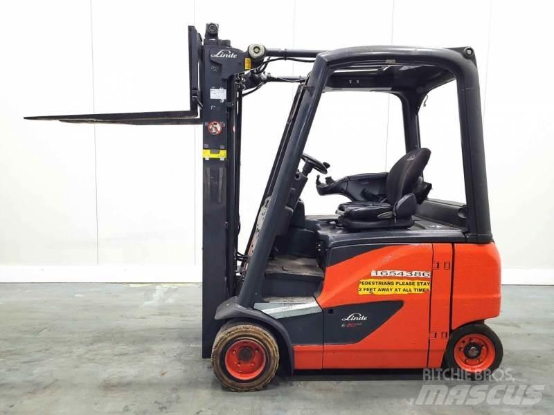Linde E20PH-02 EVO 386 Elektriskie iekrāvēji