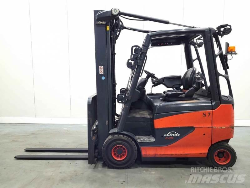 Linde E25H-01/600 387 Elektriskie iekrāvēji