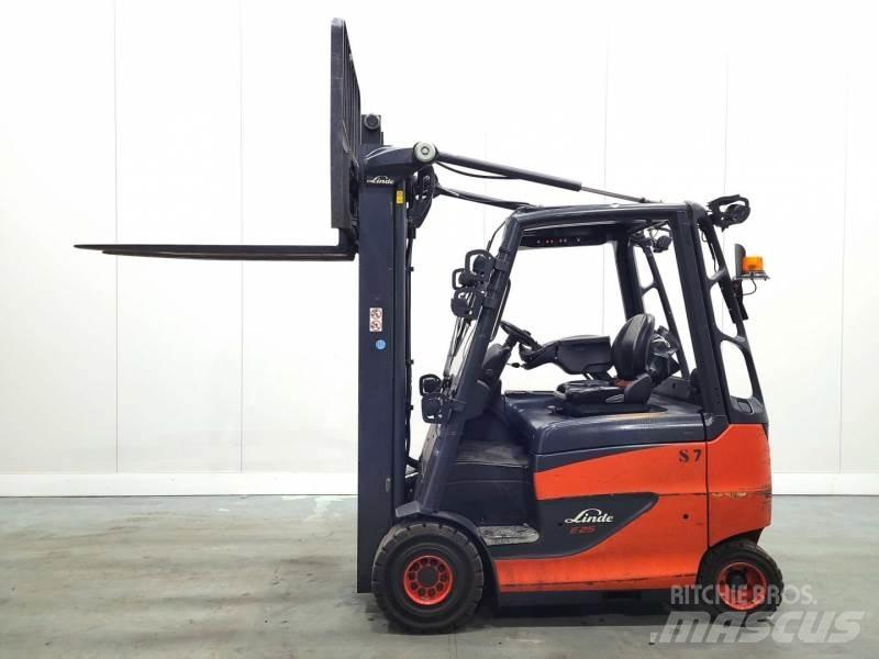 Linde E25H-01/600 387 Elektriskie iekrāvēji