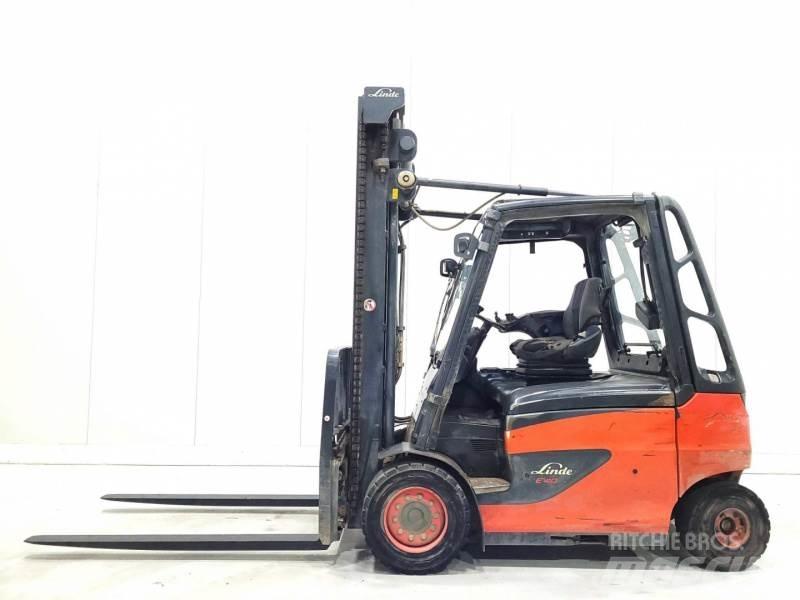 Linde E40 Elektriskie iekrāvēji