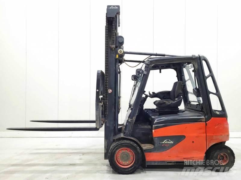 Linde E40 Elektriskie iekrāvēji
