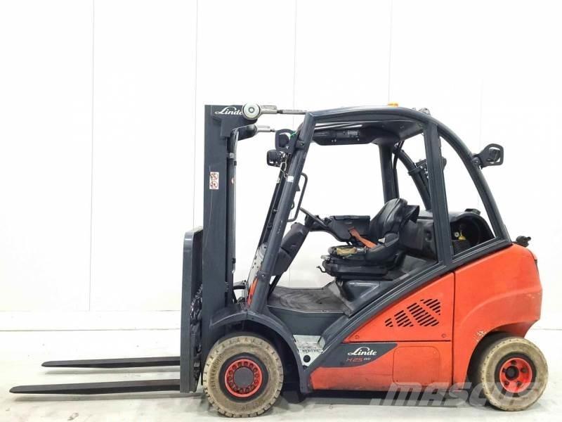 Linde H25T-02 LPG tehnika