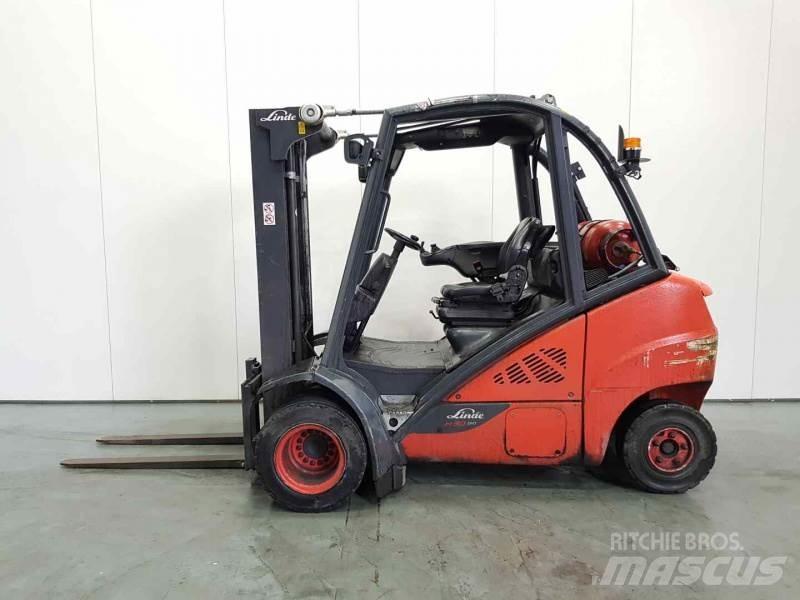 Linde H30T-02 TWIN WHEEL LPG tehnika