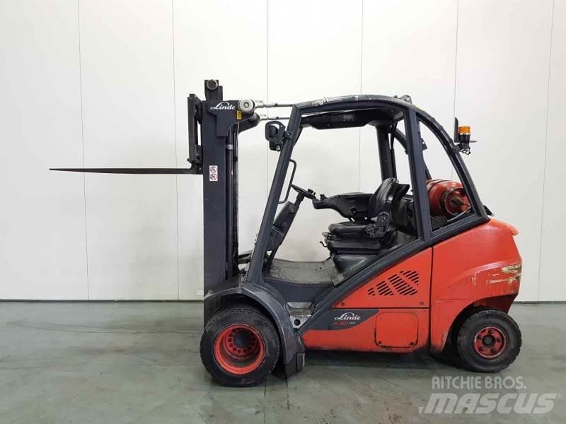 Linde H30T-02 TWIN WHEEL LPG tehnika