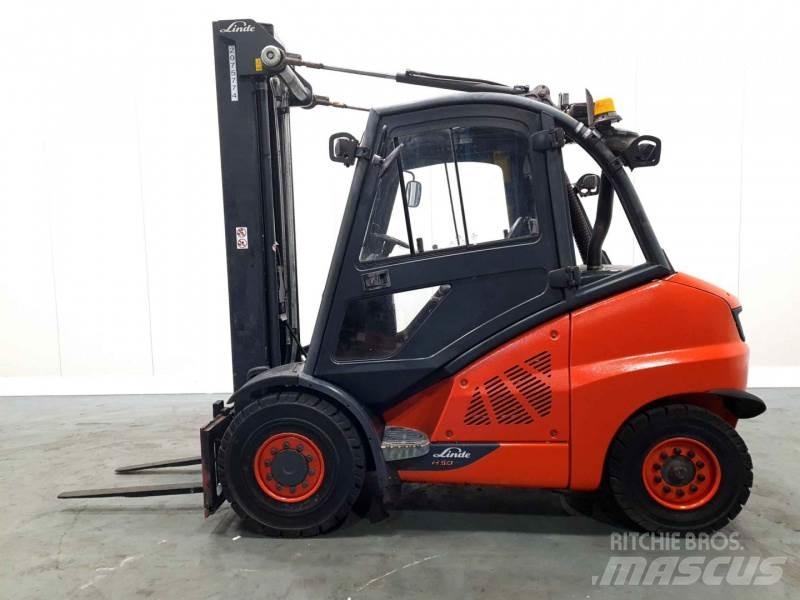 Linde H50D-02 Tehnika ar dīzeļa dzinēju