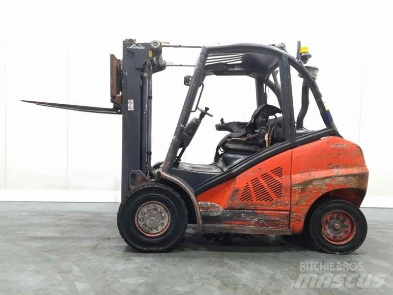 Linde H50D-02 394 Tehnika ar dīzeļa dzinēju
