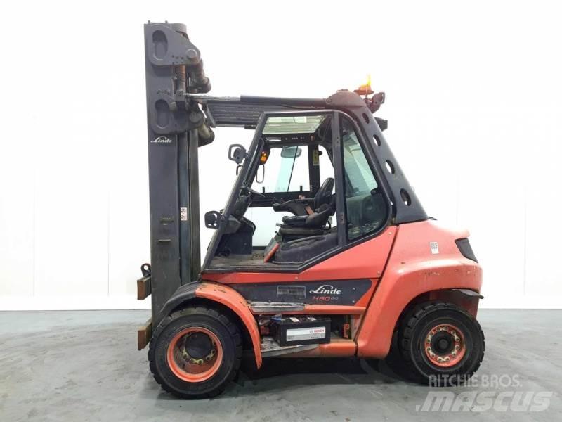 Linde H60D-03 396 Tehnika ar dīzeļa dzinēju