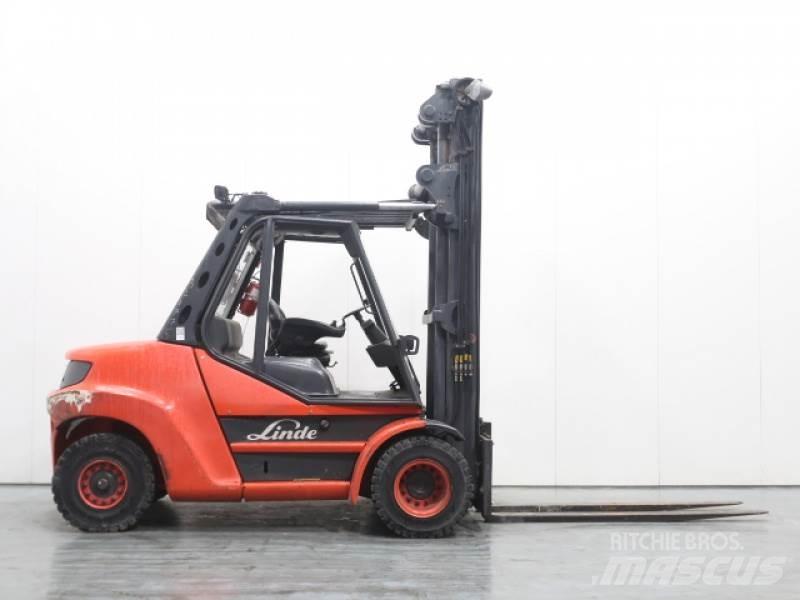 Linde H80D-02/900 396 Tehnika ar dīzeļa dzinēju