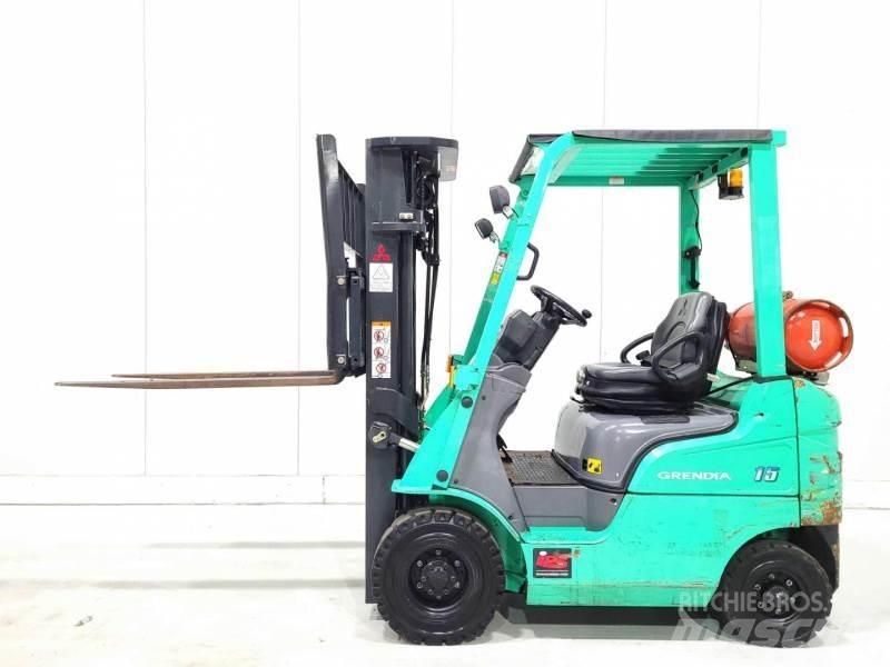 Mitsubishi FG15N LPG tehnika