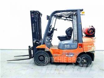Toyota 42-7FGF25 LPG tehnika