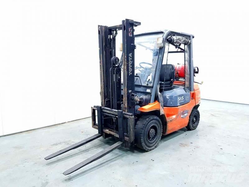 Toyota 42-7FGF25 LPG tehnika