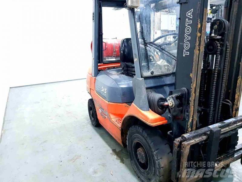 Toyota 42-7FGF25 LPG tehnika
