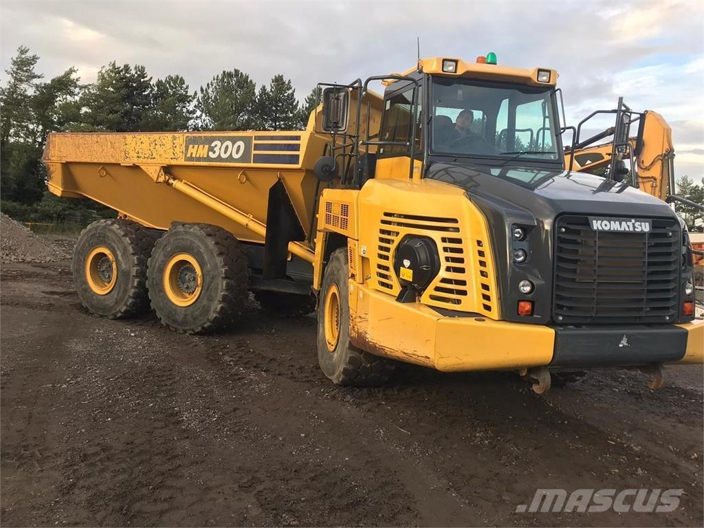 Komatsu HM300-5 Artikulētie pašizgāzēji