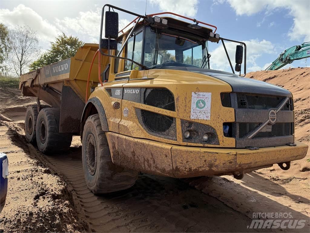 Volvo A30G Artikulētie pašizgāzēji