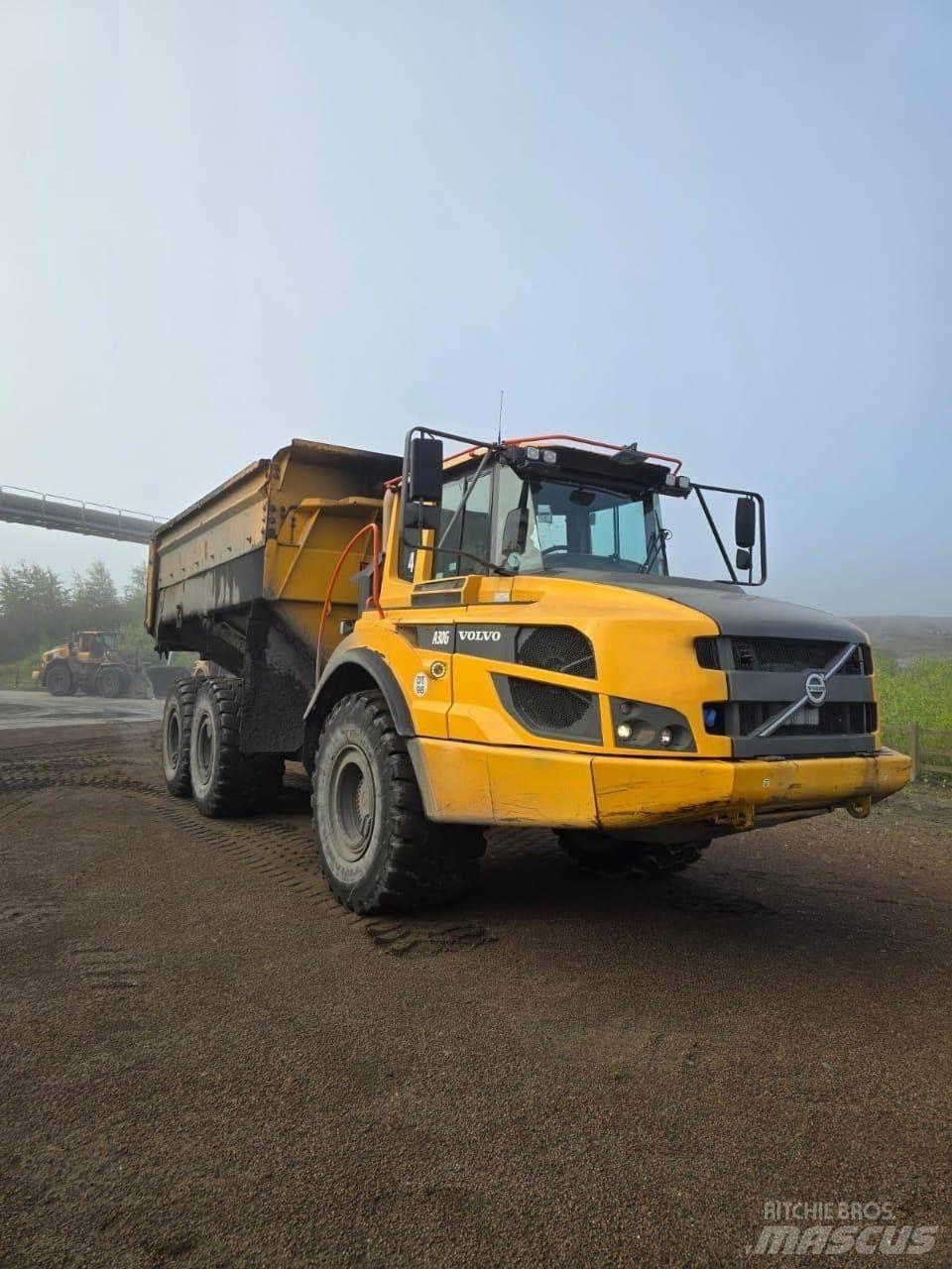 Volvo A30G Artikulētie pašizgāzēji