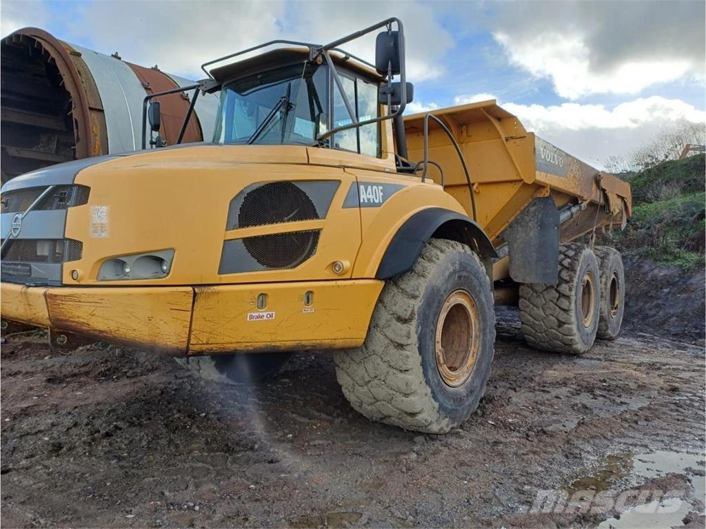 Volvo A40F Artikulētie pašizgāzēji