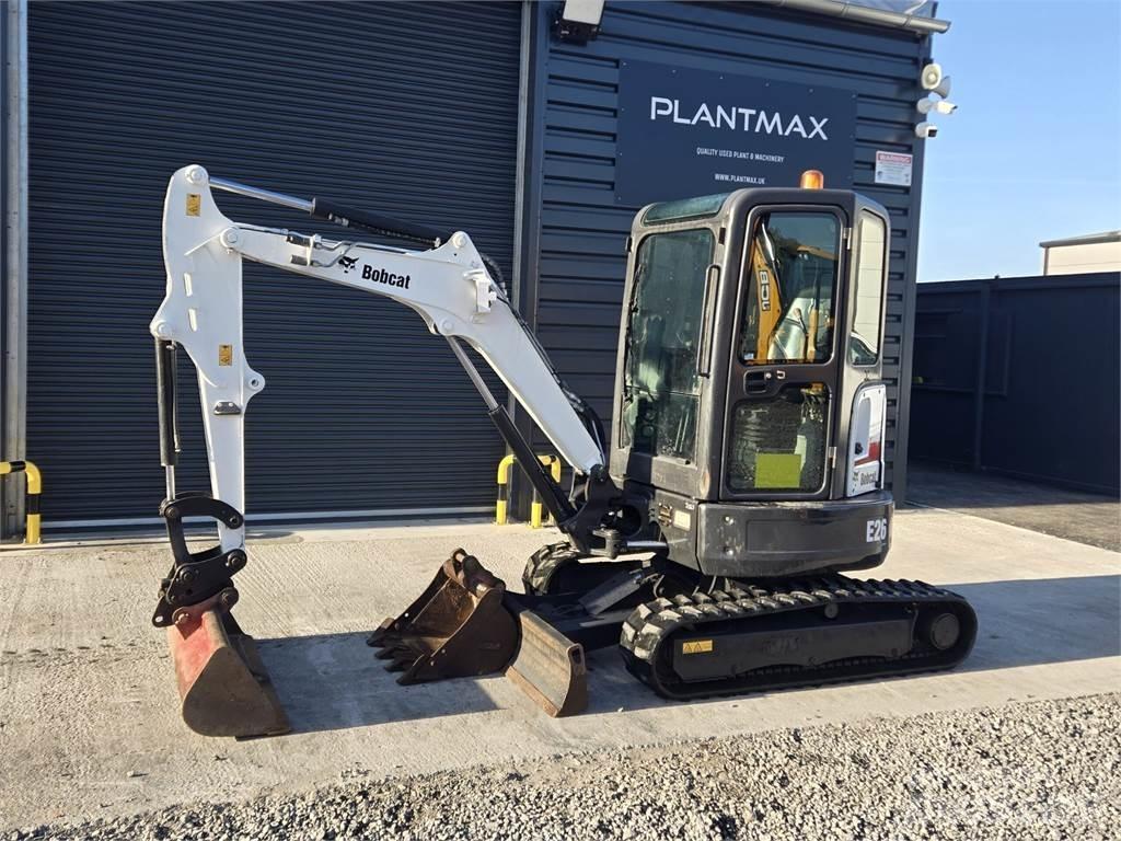 Bobcat E26 Mini ekskavatori < 7 t