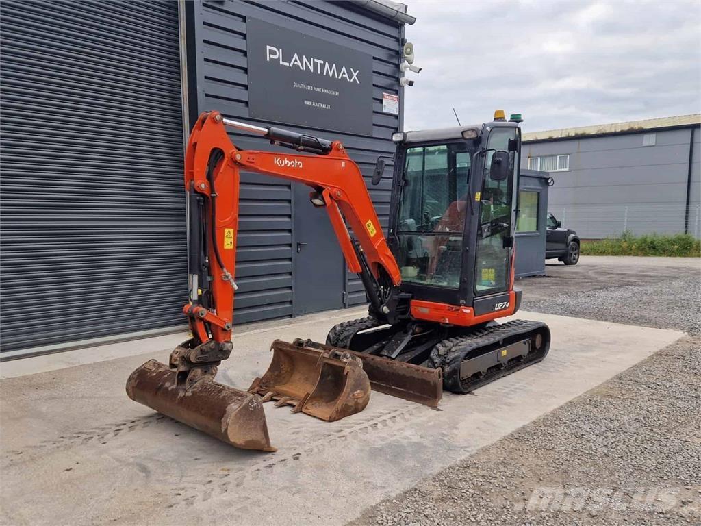 Kubota U27 Mini ekskavatori < 7 t