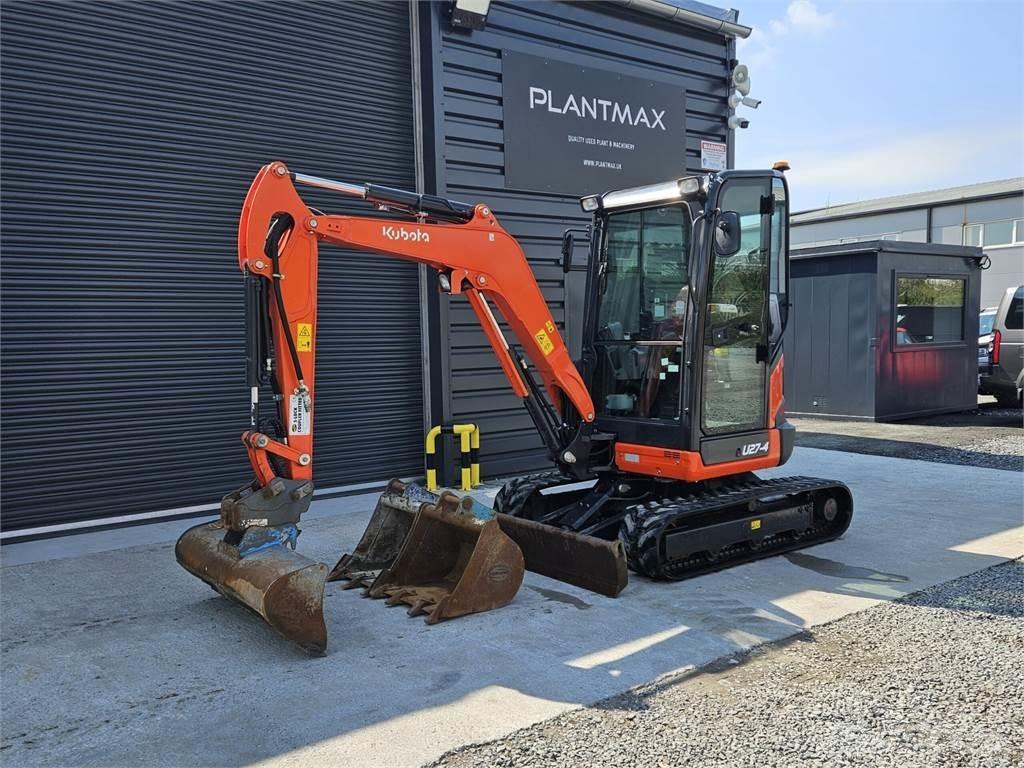 Kubota U27-4 Mini ekskavatori < 7 t
