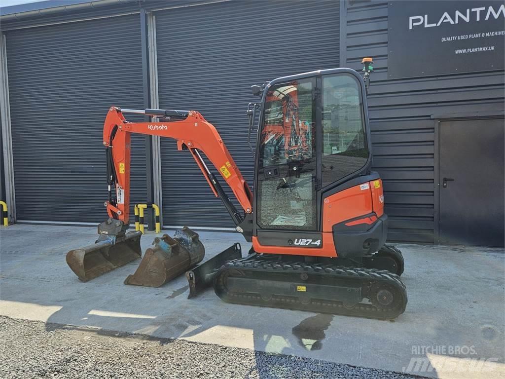 Kubota U27-4 Mini ekskavatori < 7 t