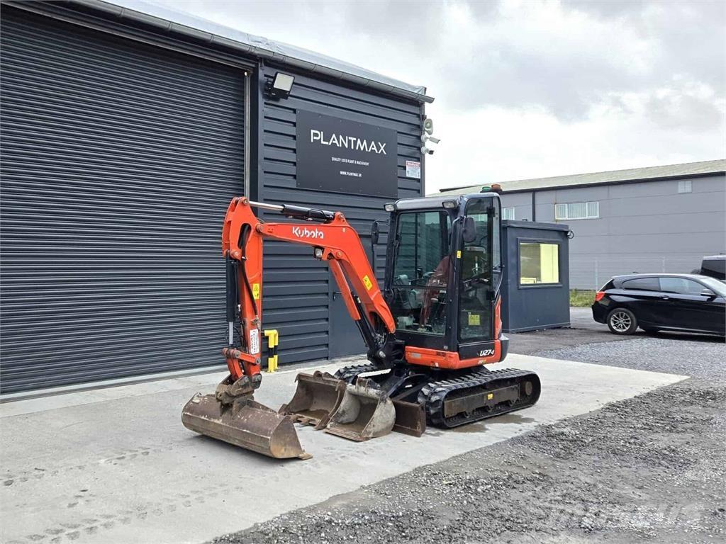 Kubota U27-4 Mini ekskavatori < 7 t