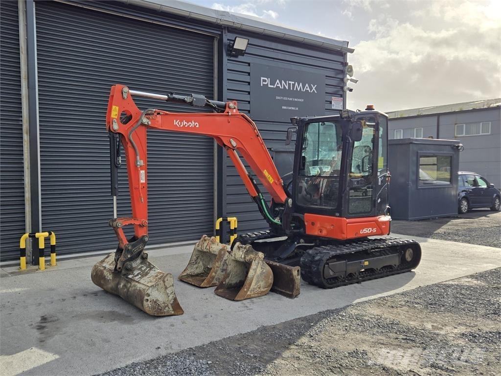 Kubota U50-5 Vidēja lieluma ekskavatori 7 t - 12 t