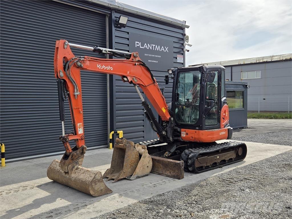 Kubota U55-4 Vidēja lieluma ekskavatori 7 t - 12 t