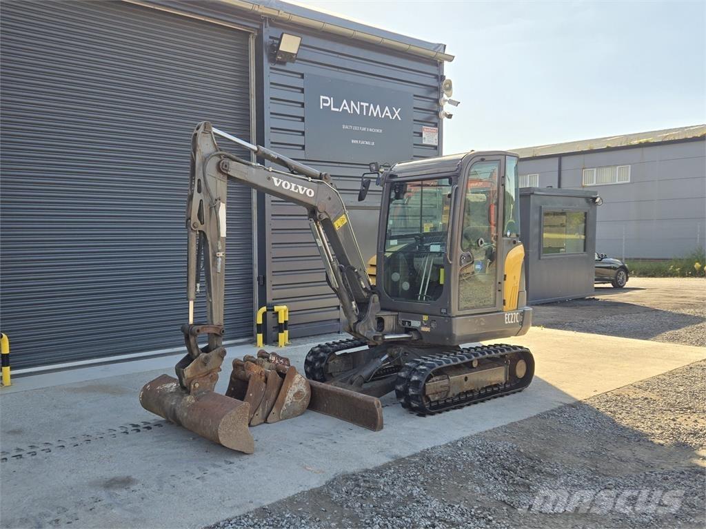 Volvo EC27C Mini ekskavatori < 7 t