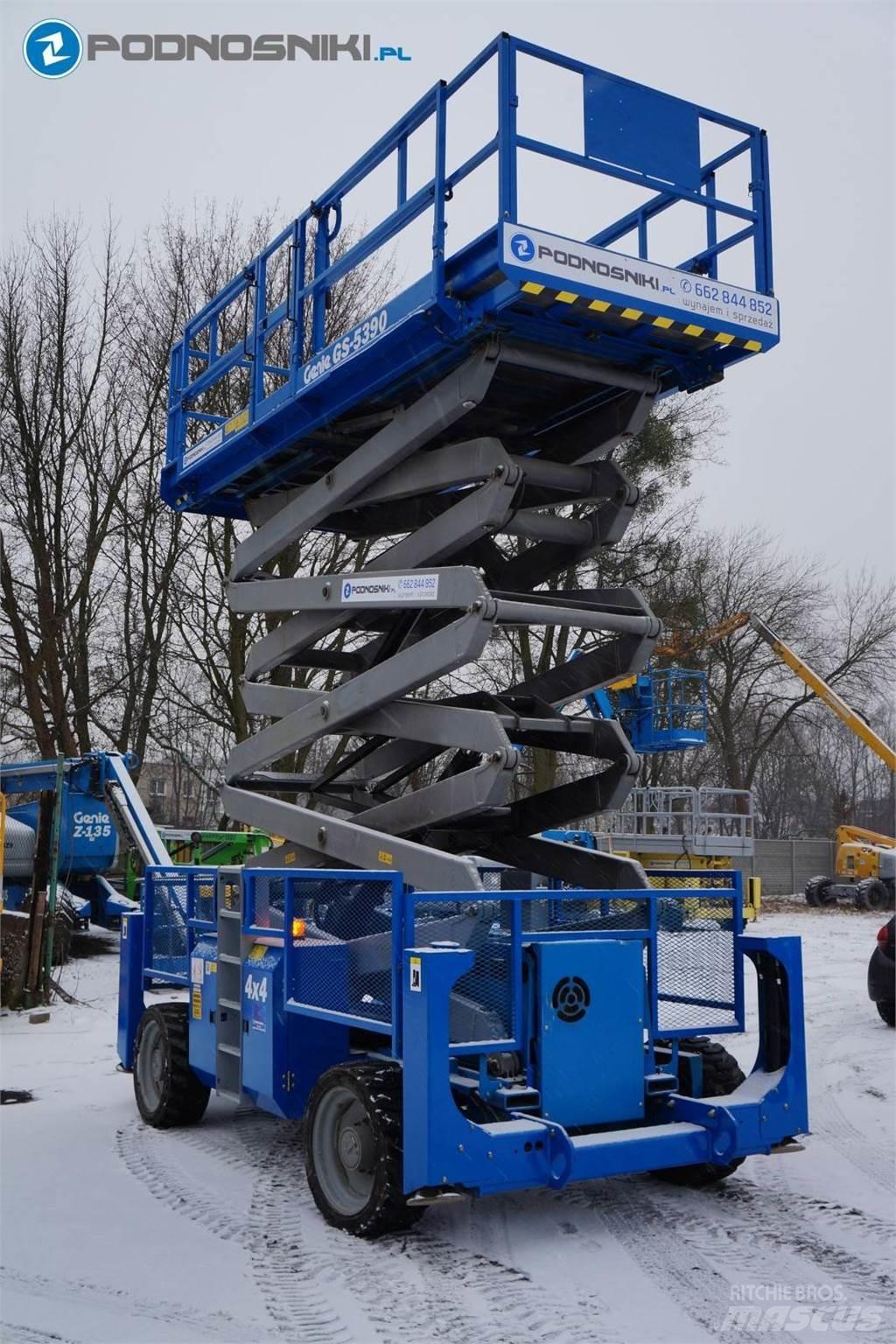 Genie 5390 Šķerveida pacēlāji