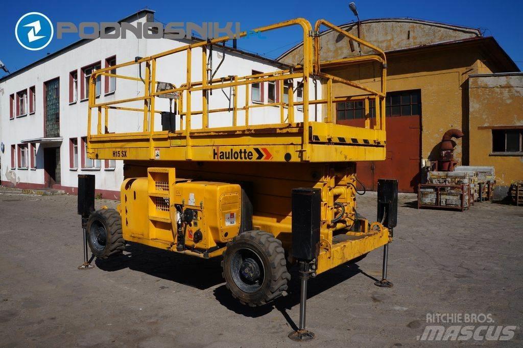 Haulotte H15SX Šķerveida pacēlāji