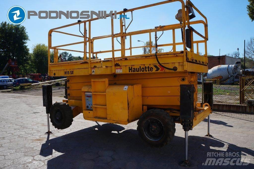 Haulotte H15SX Šķerveida pacēlāji