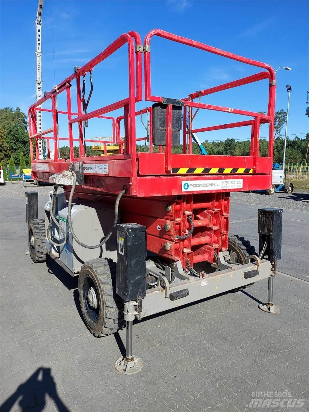 Haulotte H15SX Šķerveida pacēlāji