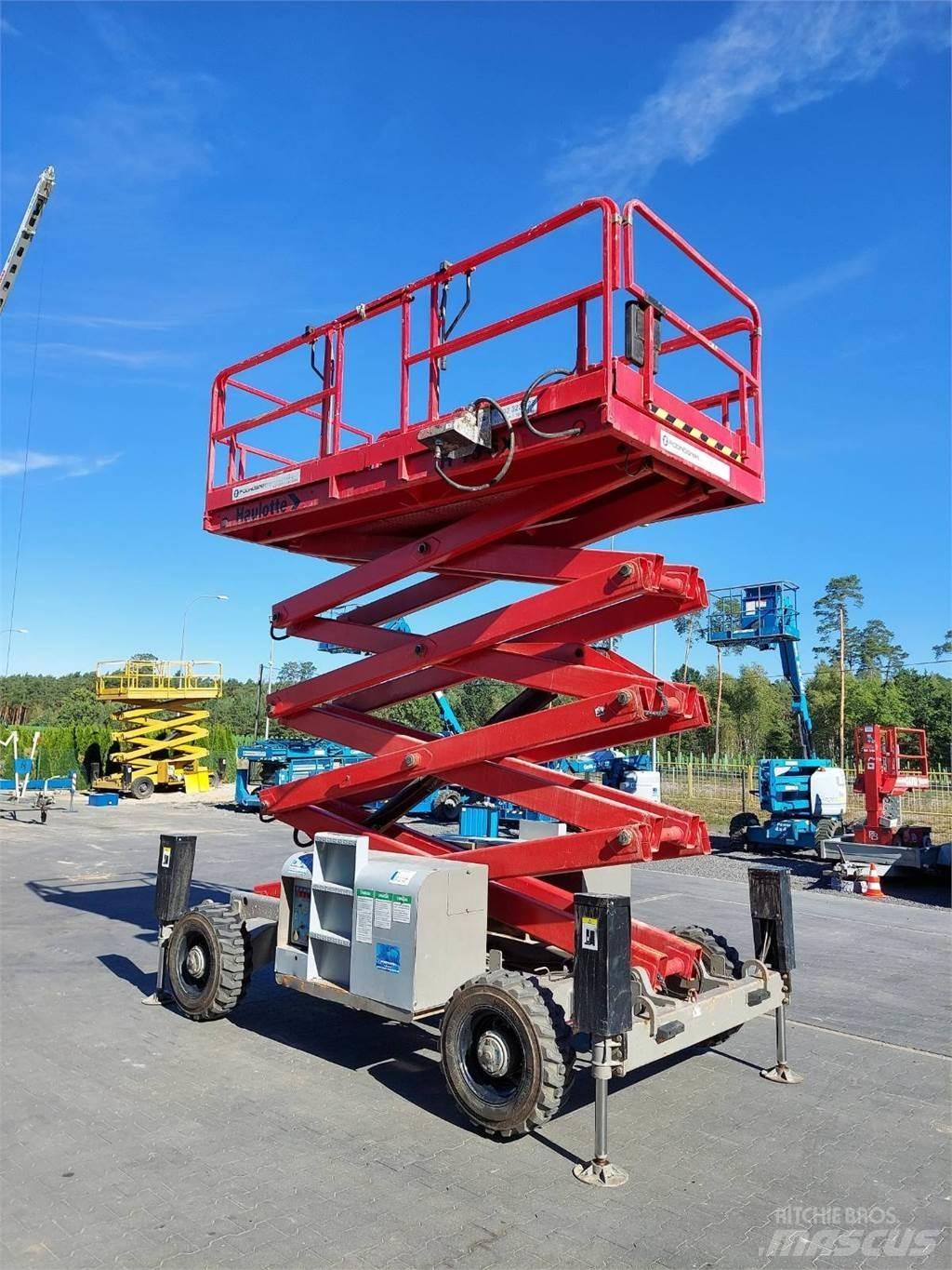 Haulotte H15SX Šķerveida pacēlāji