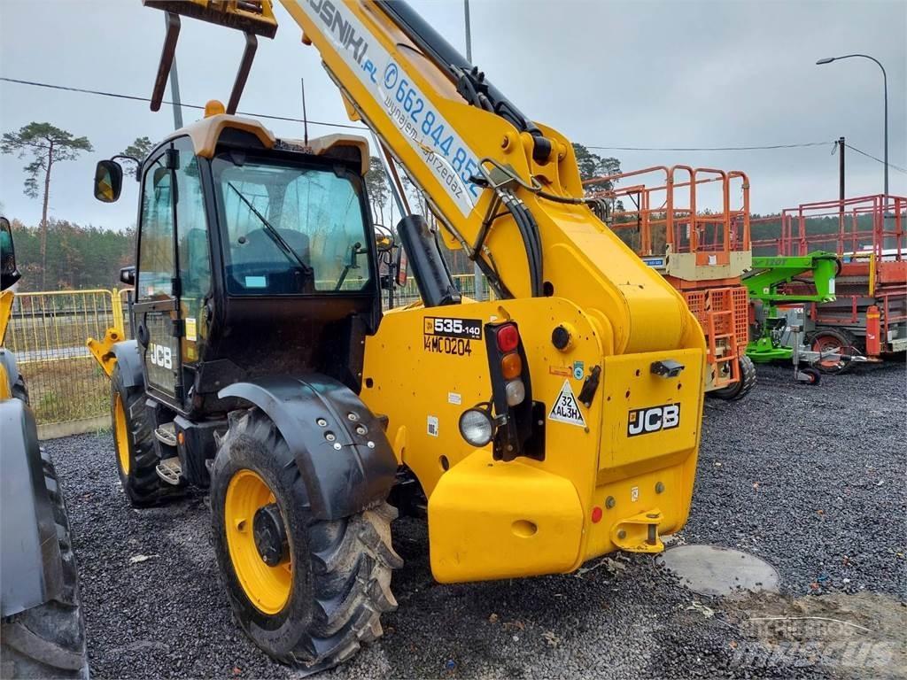 JCB 535-140 Teleskopiskie manipulatori