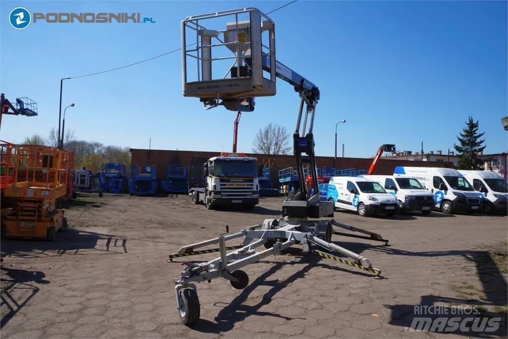 Omme 1550 EBZX Pacēlājplatformas - piekabes