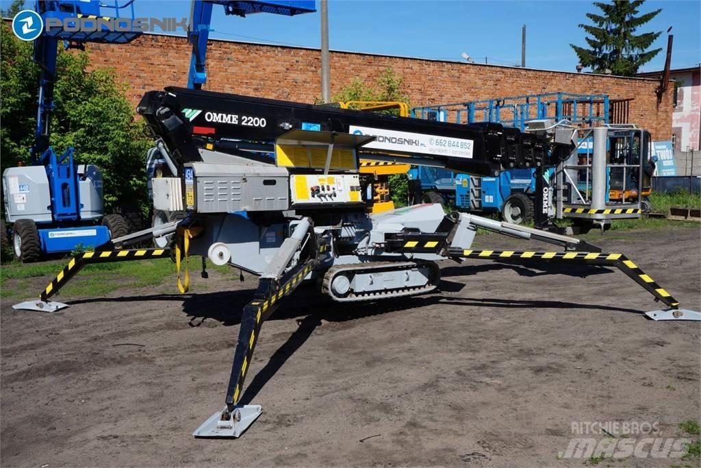 Omme 2200RBD Kompakts pacēlājs ar rotējošu strēli
