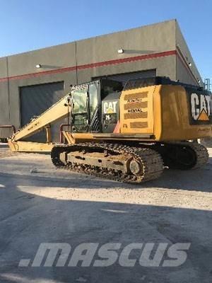 CAT 329EL Long Reach Kāpurķēžu ekskavatori