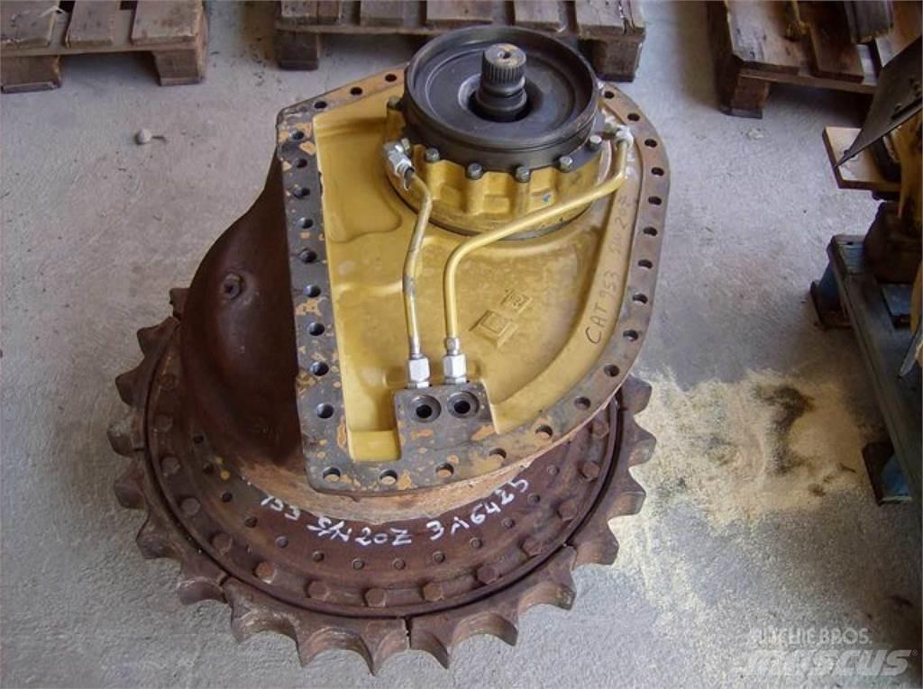 CAT 953 Sliedes, ķēdes un šasija