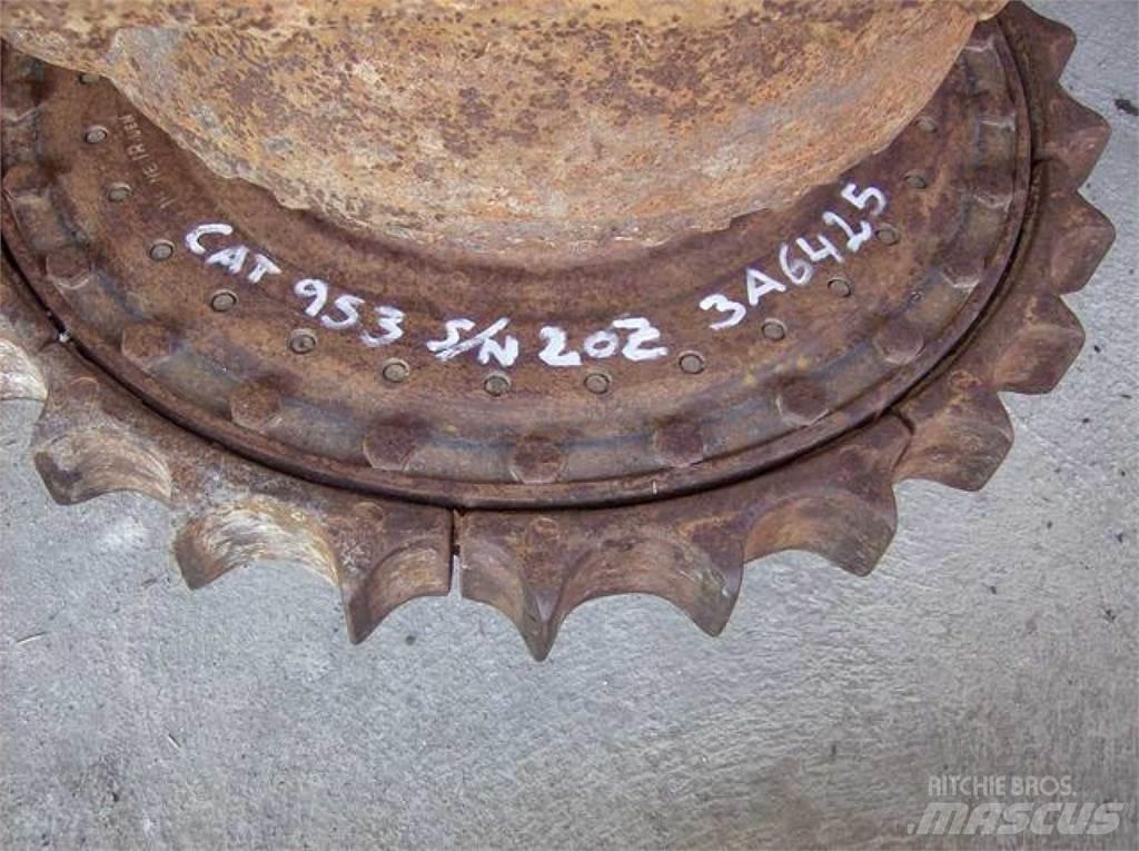 CAT 953 Sliedes, ķēdes un šasija