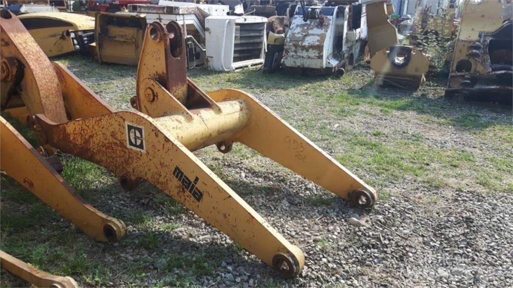 CAT 953 Šasija un piekare