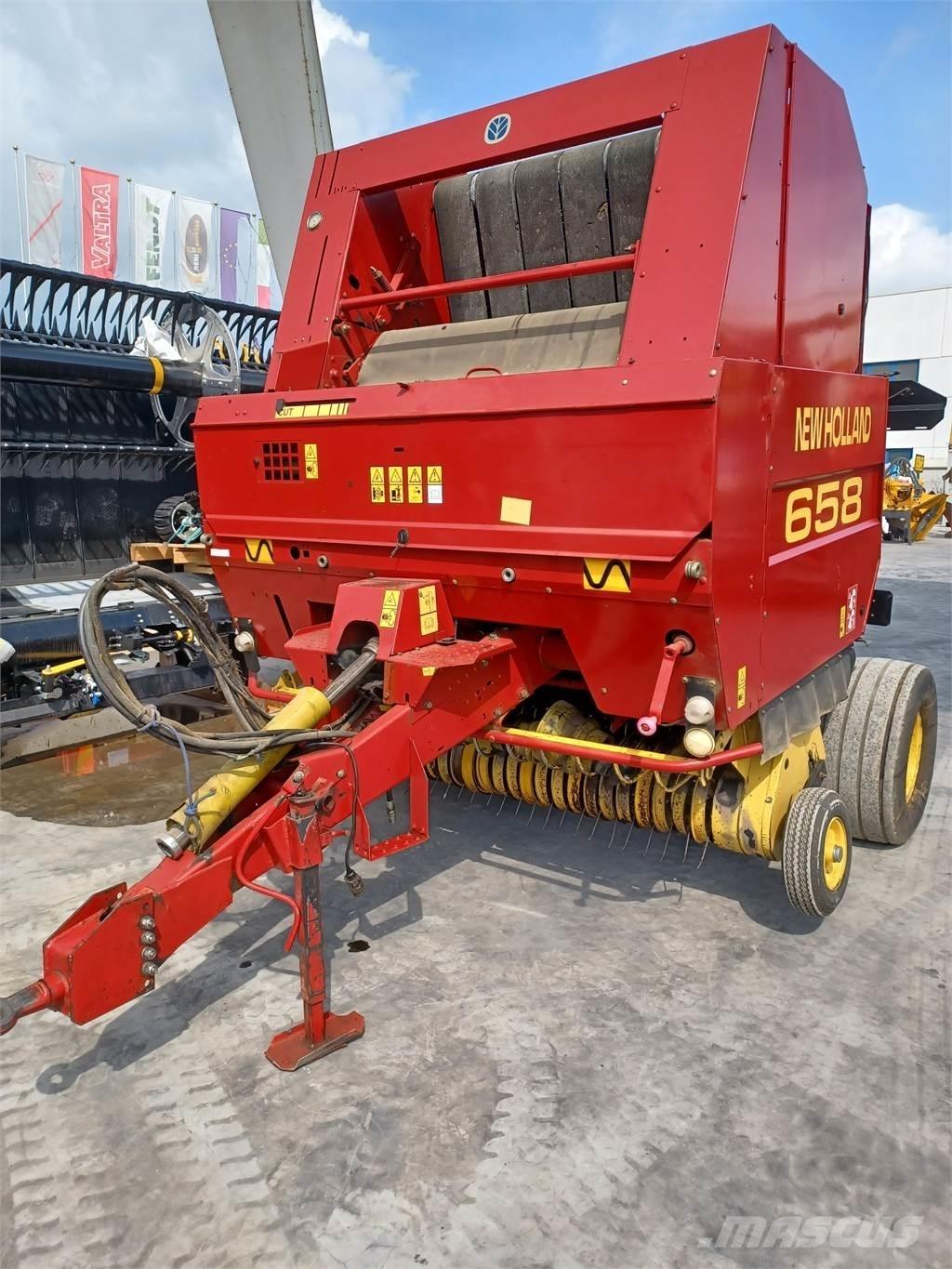 New Holland 658 Rituļu preses