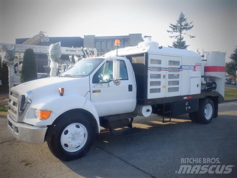 Ford F-650 Kombinētās vakumsūkņa mašīnas