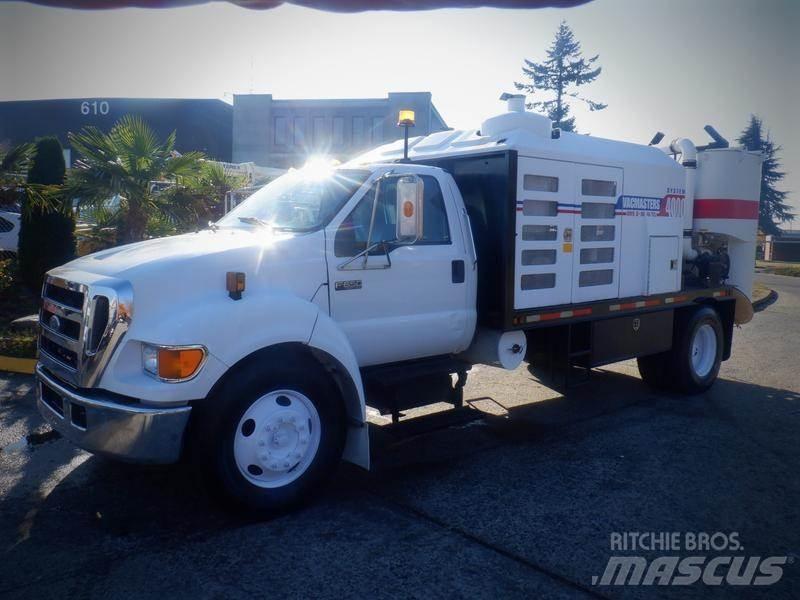 Ford F-650 Kombinētās vakumsūkņa mašīnas