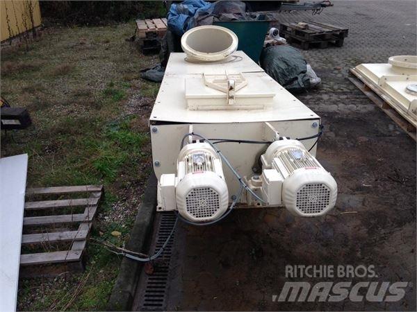 ReTec Dobbelt snegl Atkritumu smalcinātāji