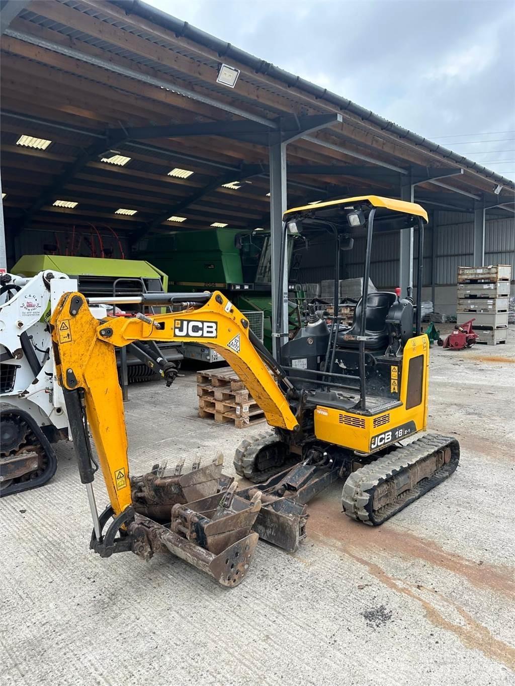 JCB 18-Z1 Kāpurķēžu ekskavatori