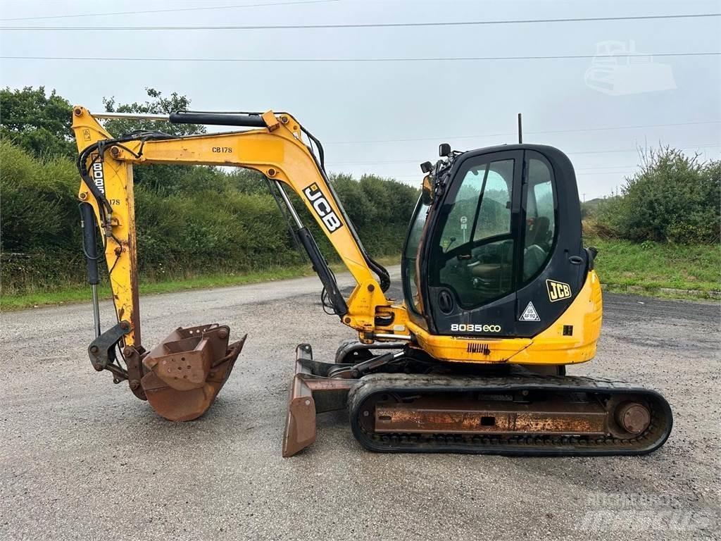JCB 8085 Kāpurķēžu ekskavatori