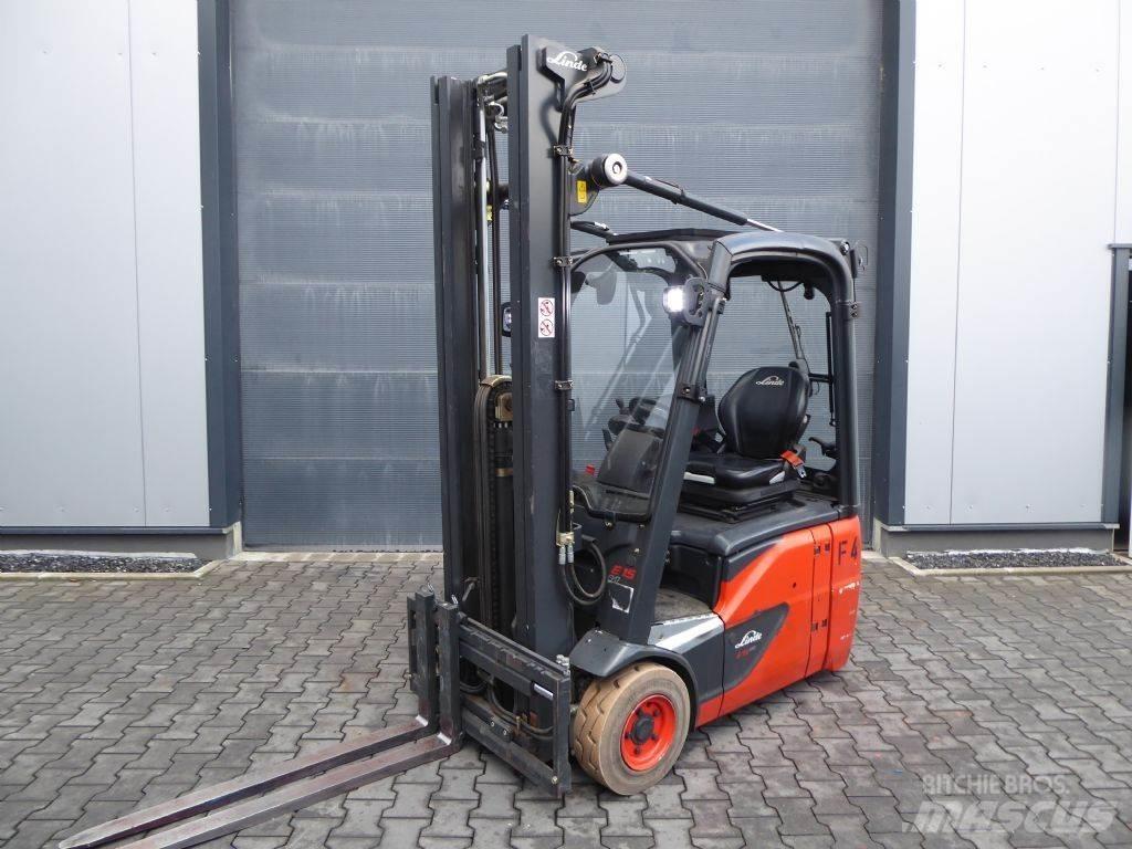 Linde E15-02 Elektriskie iekrāvēji