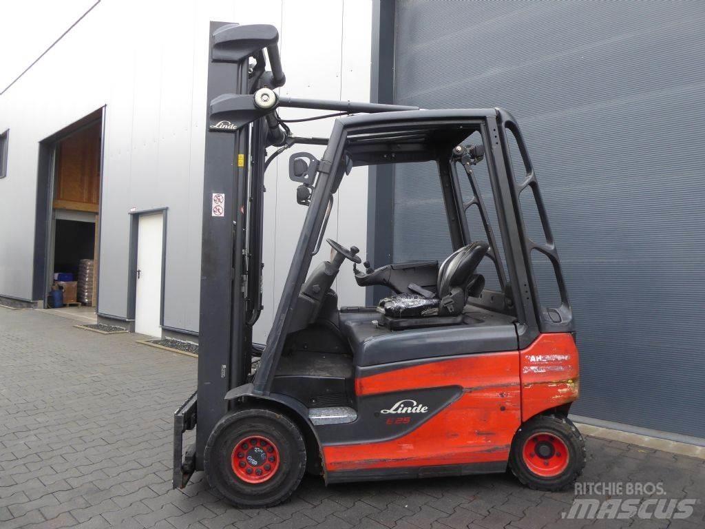 Linde E25-01 Elektriskie iekrāvēji