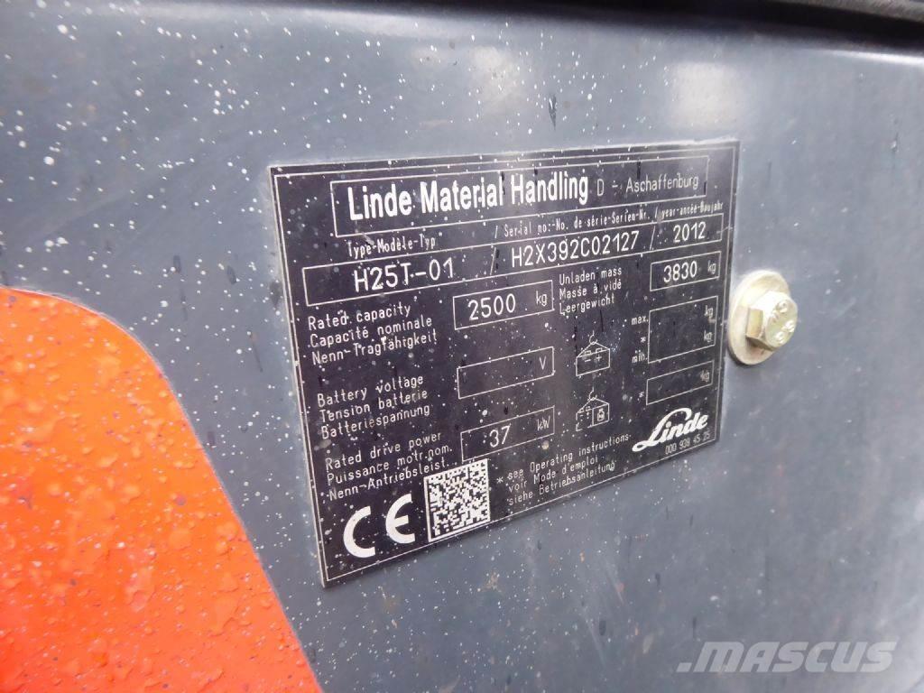 Linde H25T-01 LPG tehnika