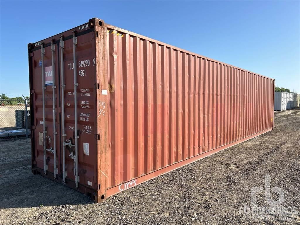  40 ft High Cube Īpaši konteineri
